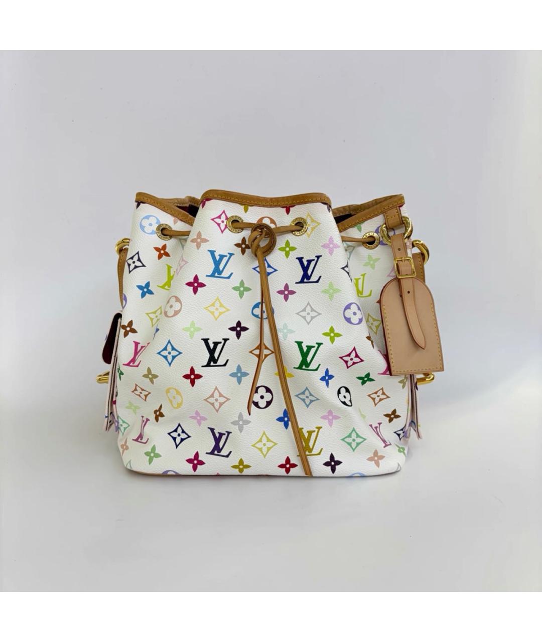 LOUIS VUITTON Белая сумка через плечо, фото 2