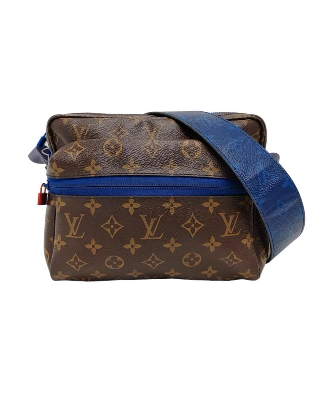 LOUIS VUITTON Коричневый портфель, фото 7