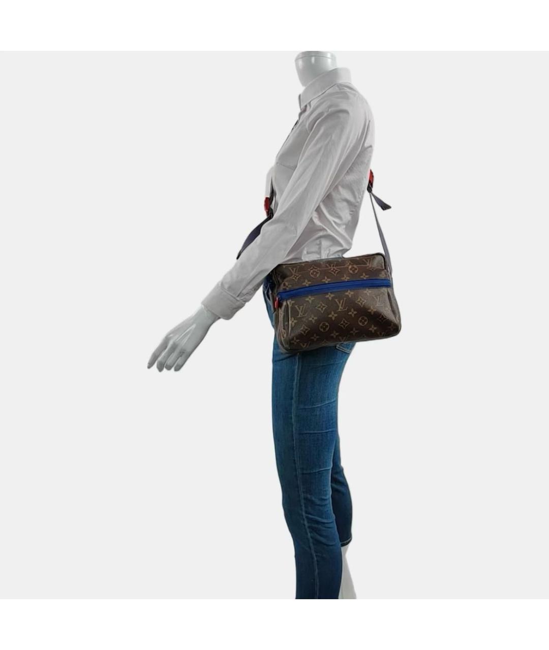 LOUIS VUITTON Коричневый портфель, фото 5