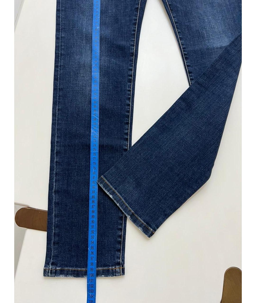 DOLCE&GABBANA Хлопковые прямые джинсы, фото 5