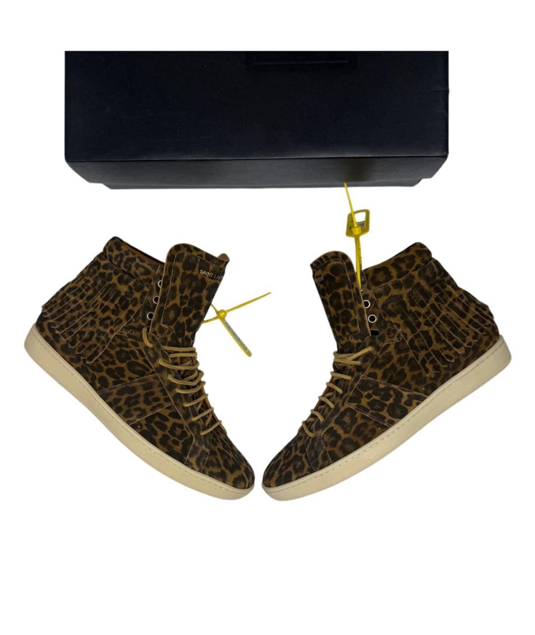 SAINT LAURENT Мульти высокие кроссовки / кеды, фото 2