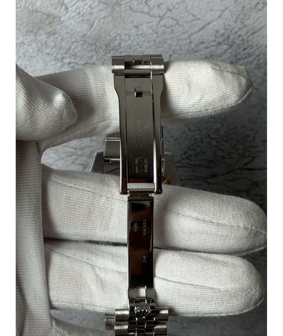 ROLEX Синие часы из белого золота, фото 6