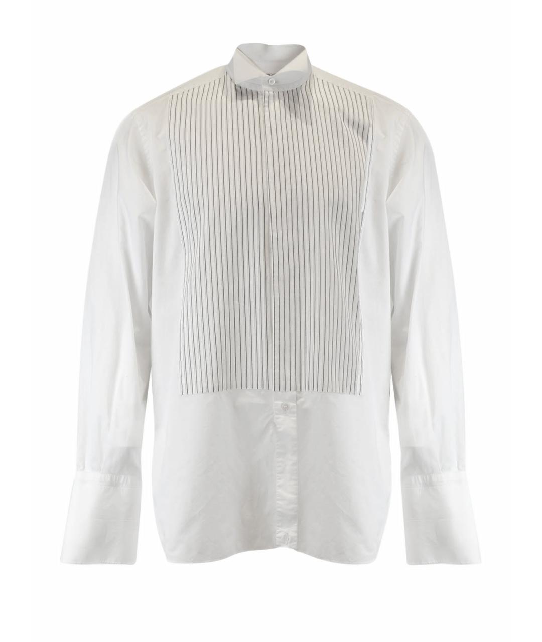 ZILLI Белая хлопковая классическая рубашка, фото 1