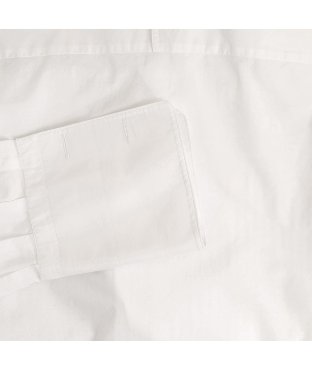 ZILLI Белая хлопковая классическая рубашка, фото 5