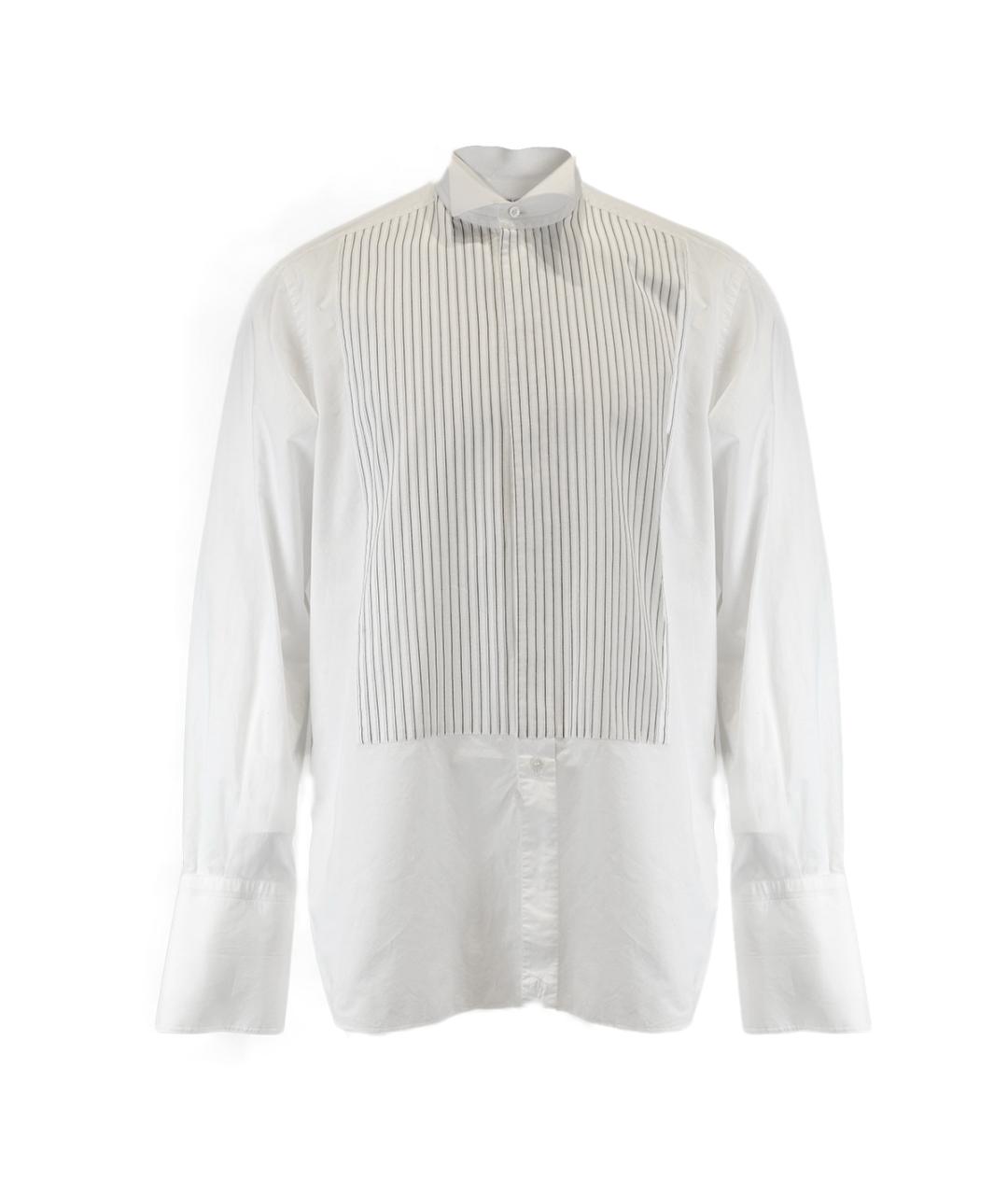 ZILLI Белая хлопковая классическая рубашка, фото 6