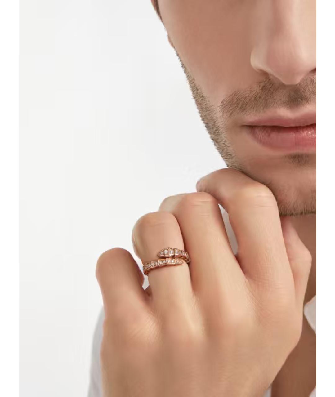 BVLGARI Золотое кольцо из розового золота, фото 3