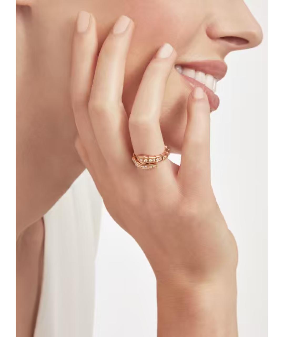 BVLGARI Золотое кольцо из розового золота, фото 2