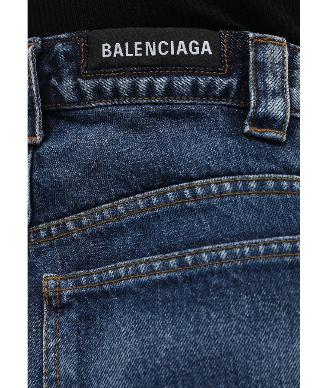BALENCIAGA Голубые деним шорты, фото 5