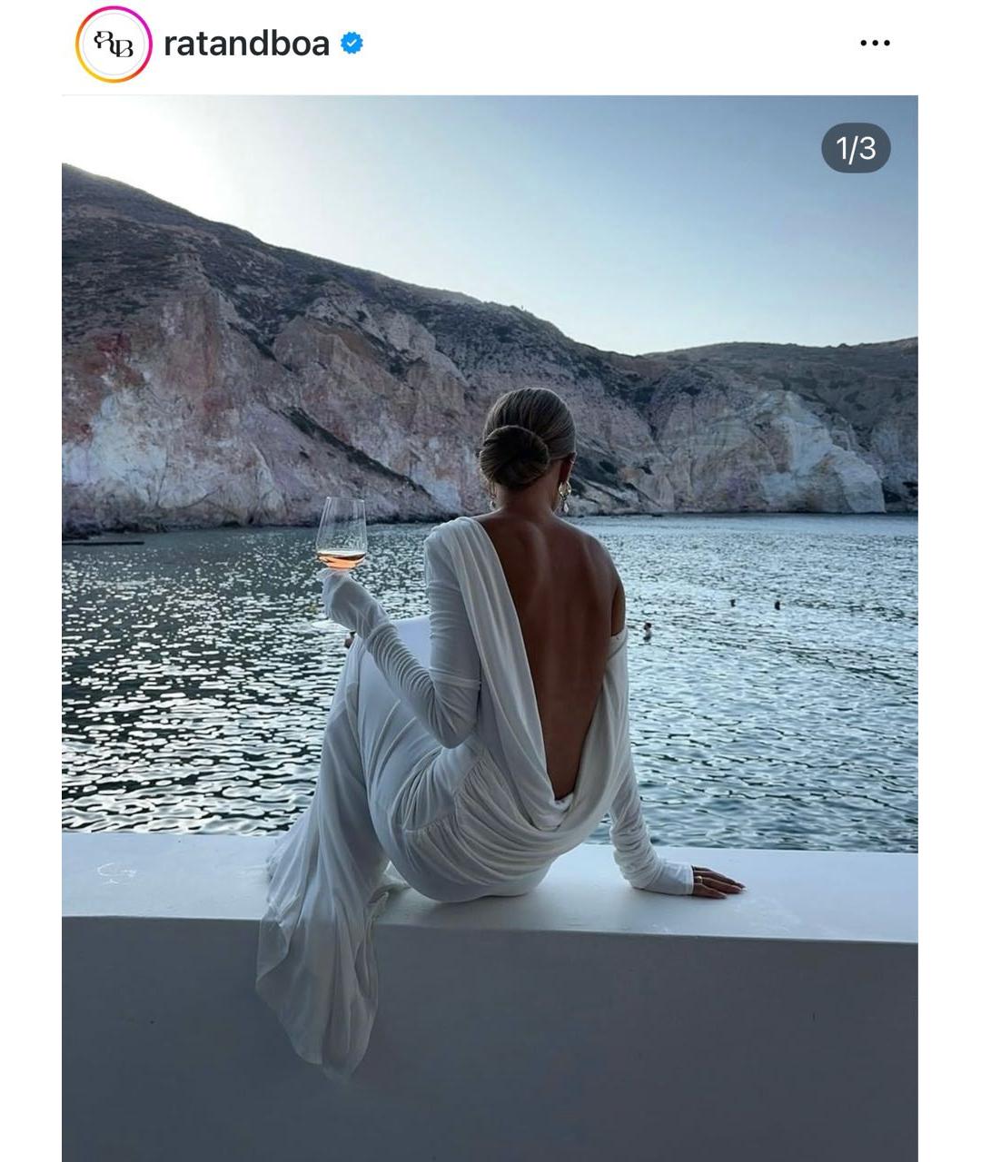 RAT&BOA Белое вечернее платье, фото 8