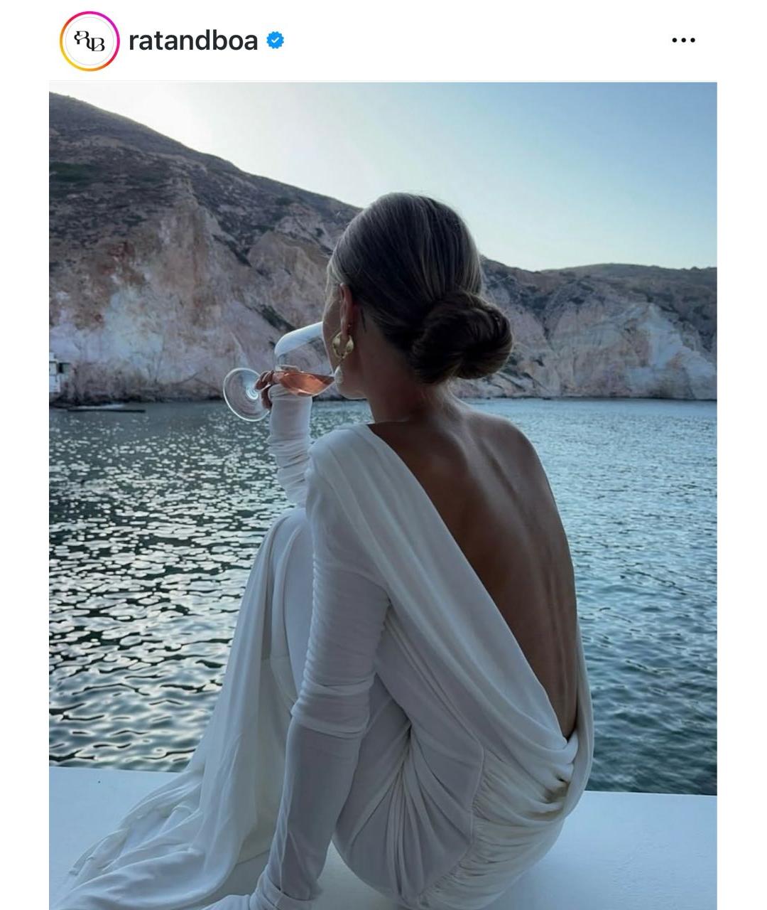 RAT&BOA Белое вечернее платье, фото 3