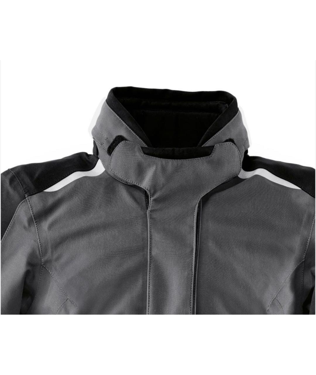 123 Серая полиамидовая куртка, фото 5