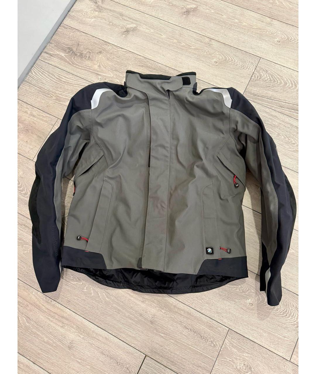 123 Серая полиамидовая куртка, фото 9