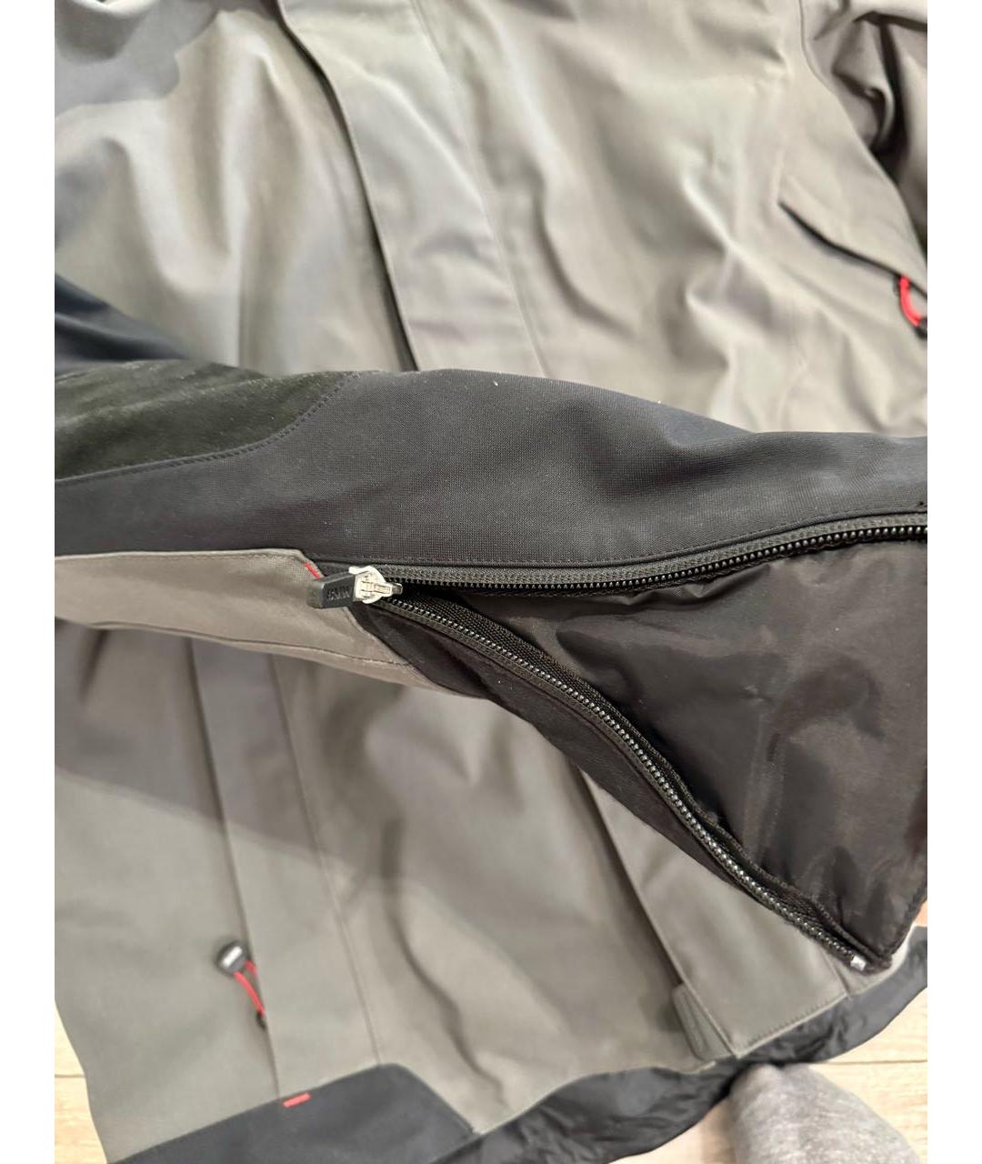 123 Серая полиамидовая куртка, фото 8