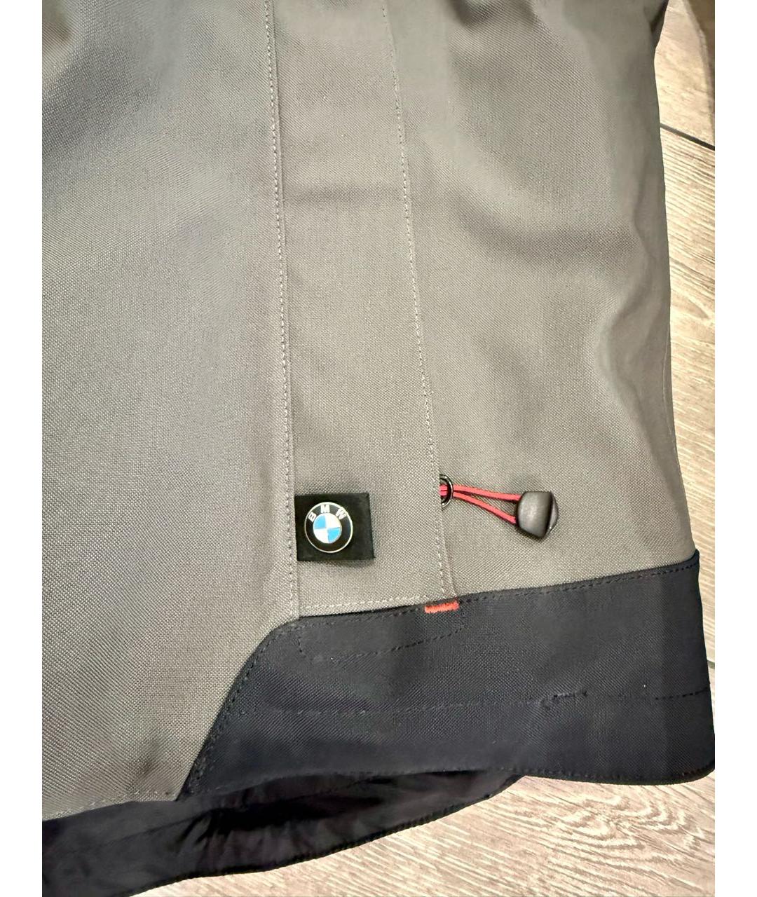 123 Серая полиамидовая куртка, фото 4