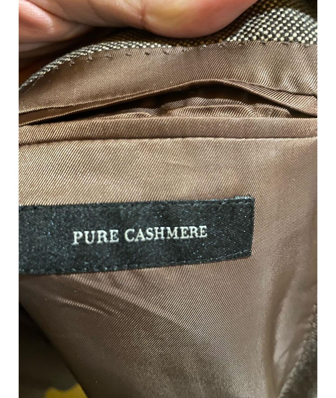 ERMENEGILDO ZEGNA XXX Бежевый кашемировый пиджак, фото 3