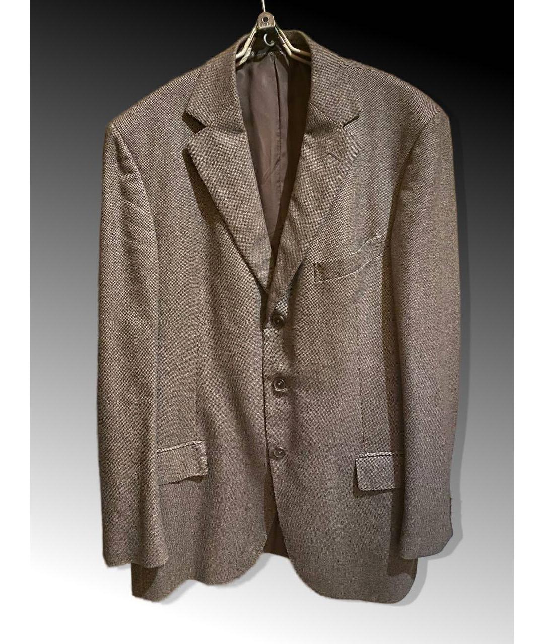 ERMENEGILDO ZEGNA XXX Бежевый кашемировый пиджак, фото 8
