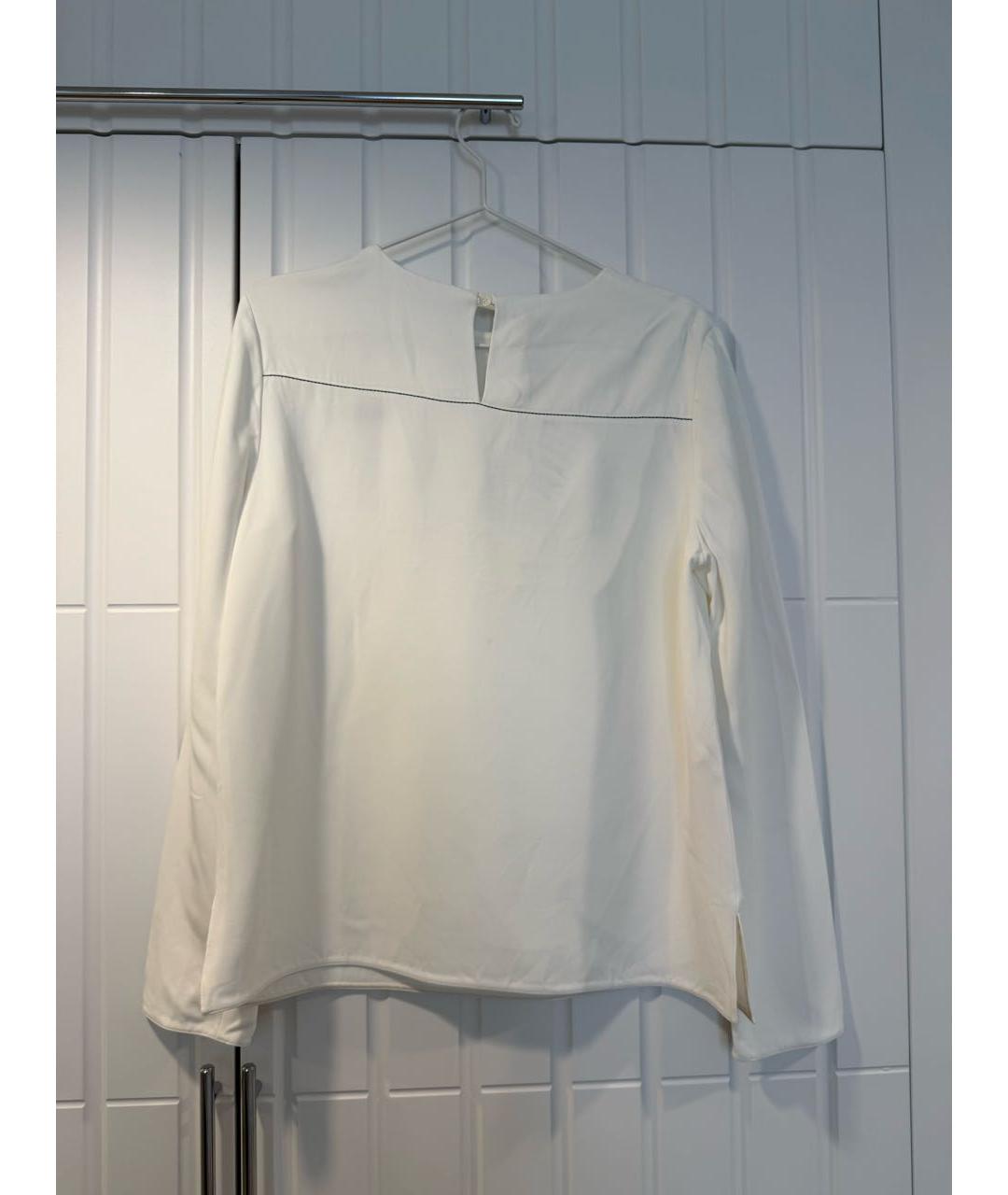 MARNI Белая вискозная блузы, фото 3