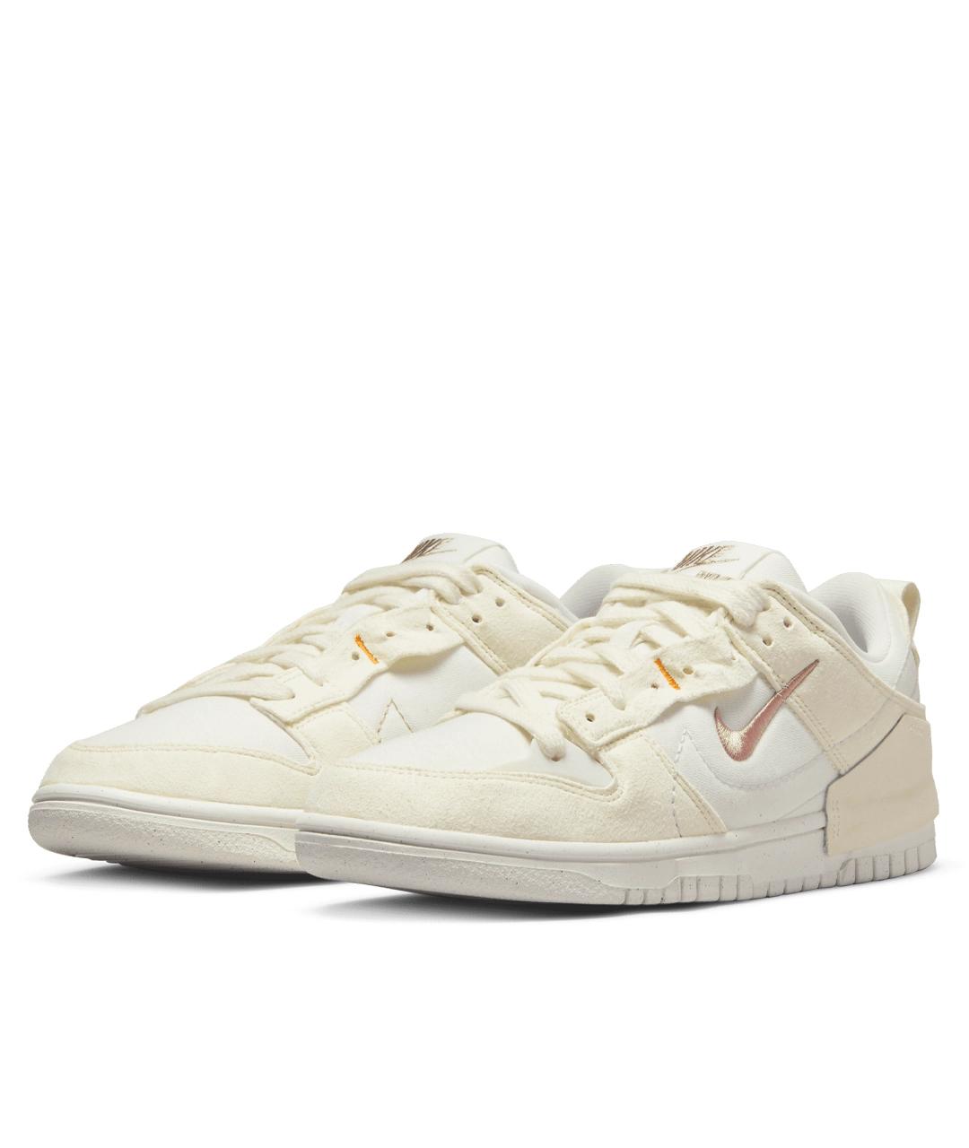 NIKE Бежевые текстильные кеды, фото 2