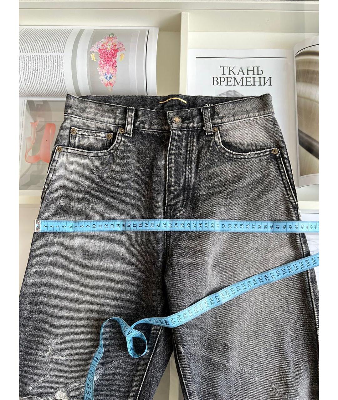 SAINT LAURENT Джинсы слим, фото 5