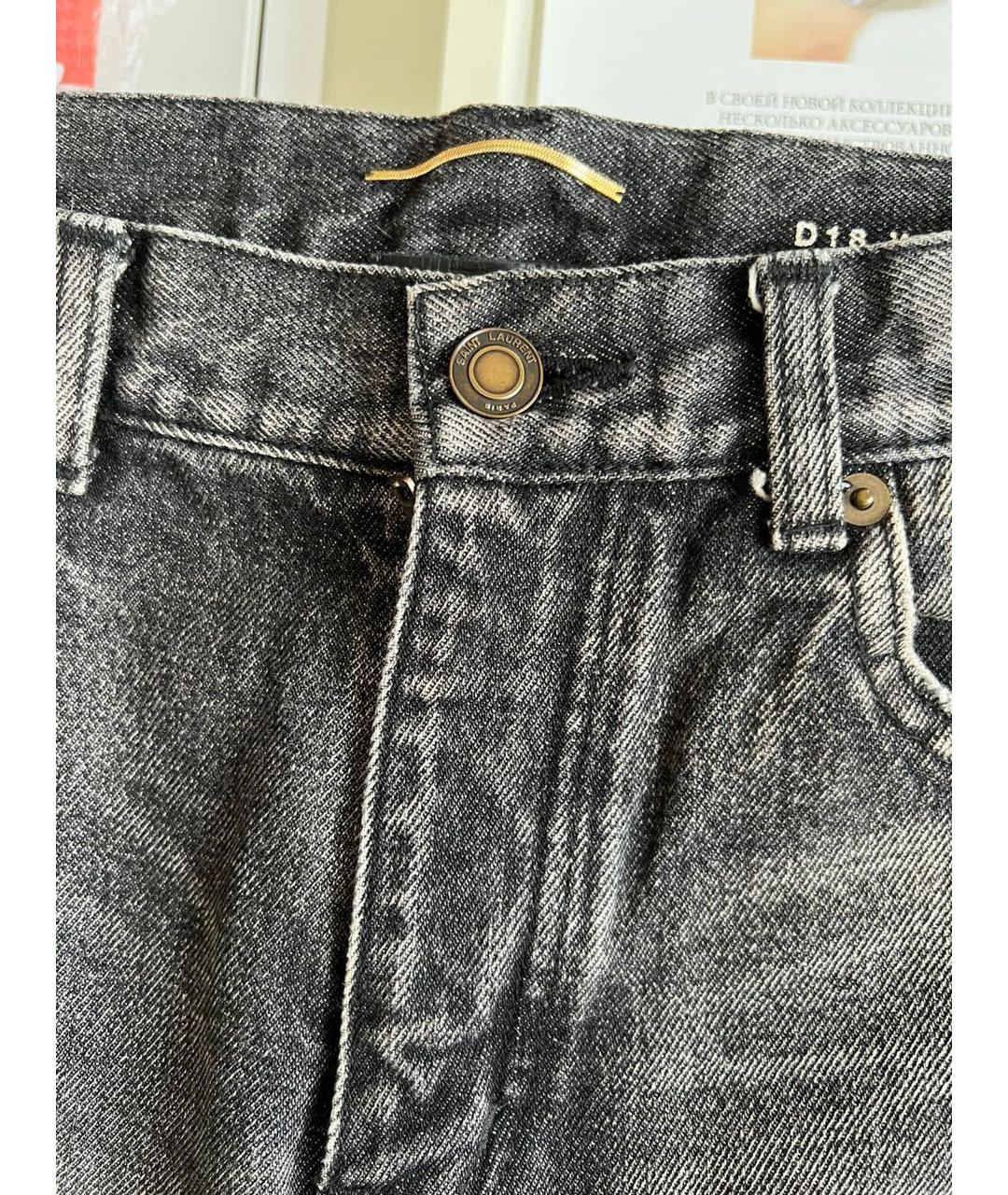 SAINT LAURENT Джинсы слим, фото 4