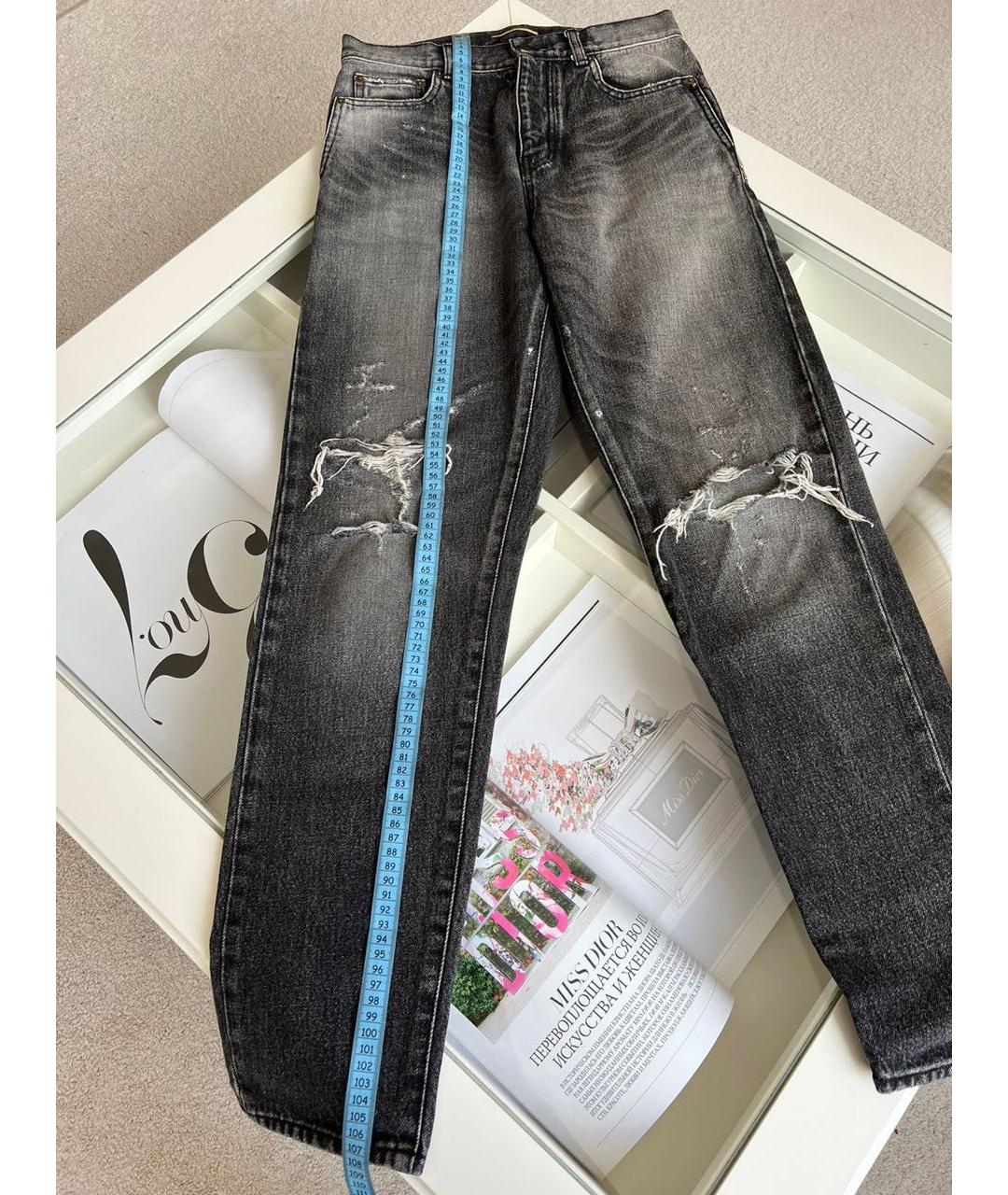 SAINT LAURENT Джинсы слим, фото 7