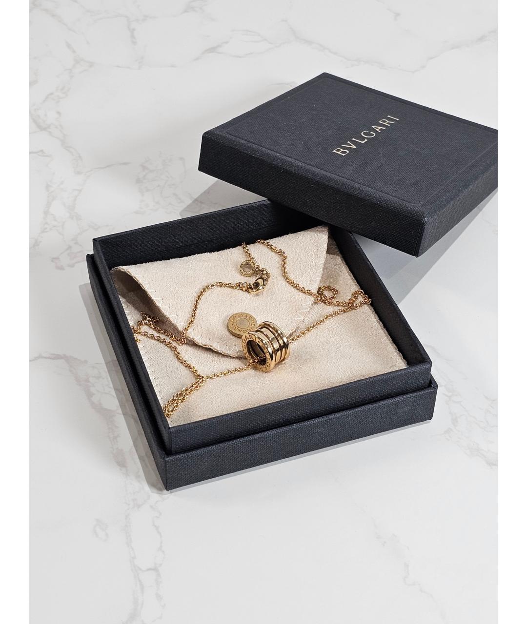 BVLGARI Золотое колье из желтого золота, фото 2