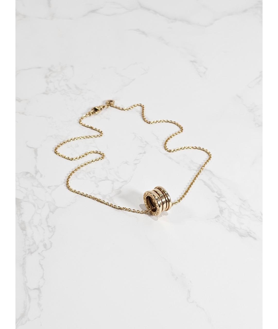 BVLGARI Золотое колье из желтого золота, фото 3