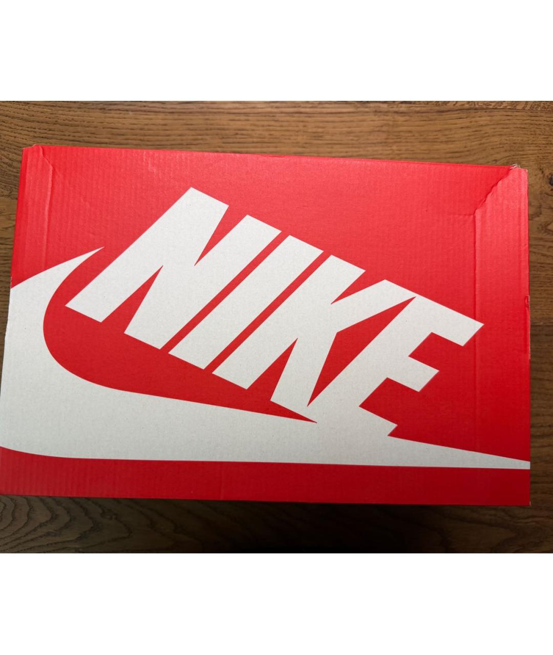 NIKE Темно-синие замшевые низкие кроссовки / кеды, фото 7