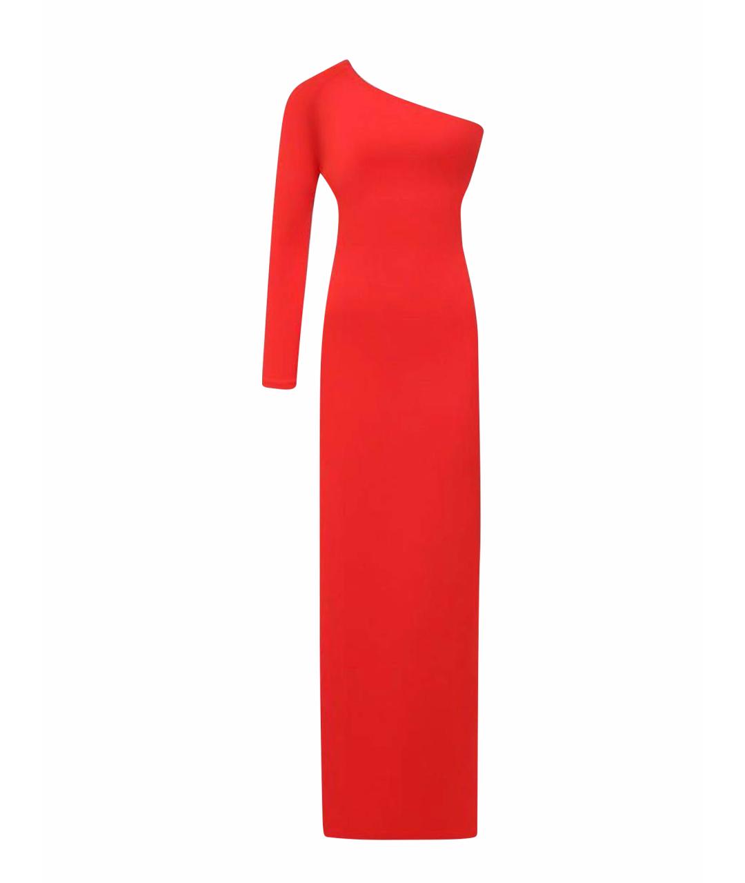SOLACE LONDON Красное полиэстеровое вечернее платье, фото 9