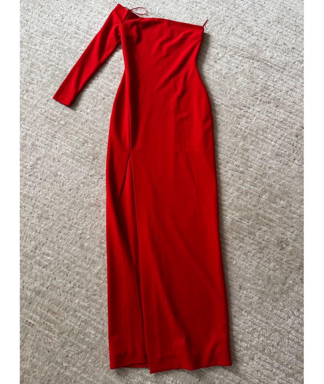 SOLACE LONDON Красное полиэстеровое вечернее платье, фото 2