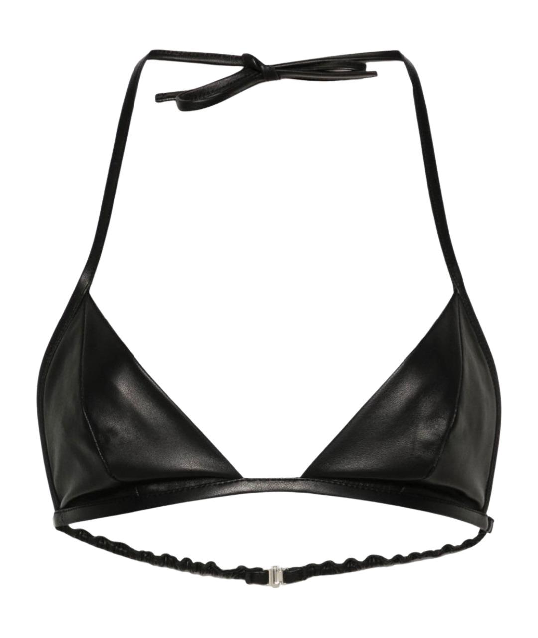 RICK OWENS Черный бюстгалтеры, фото 1