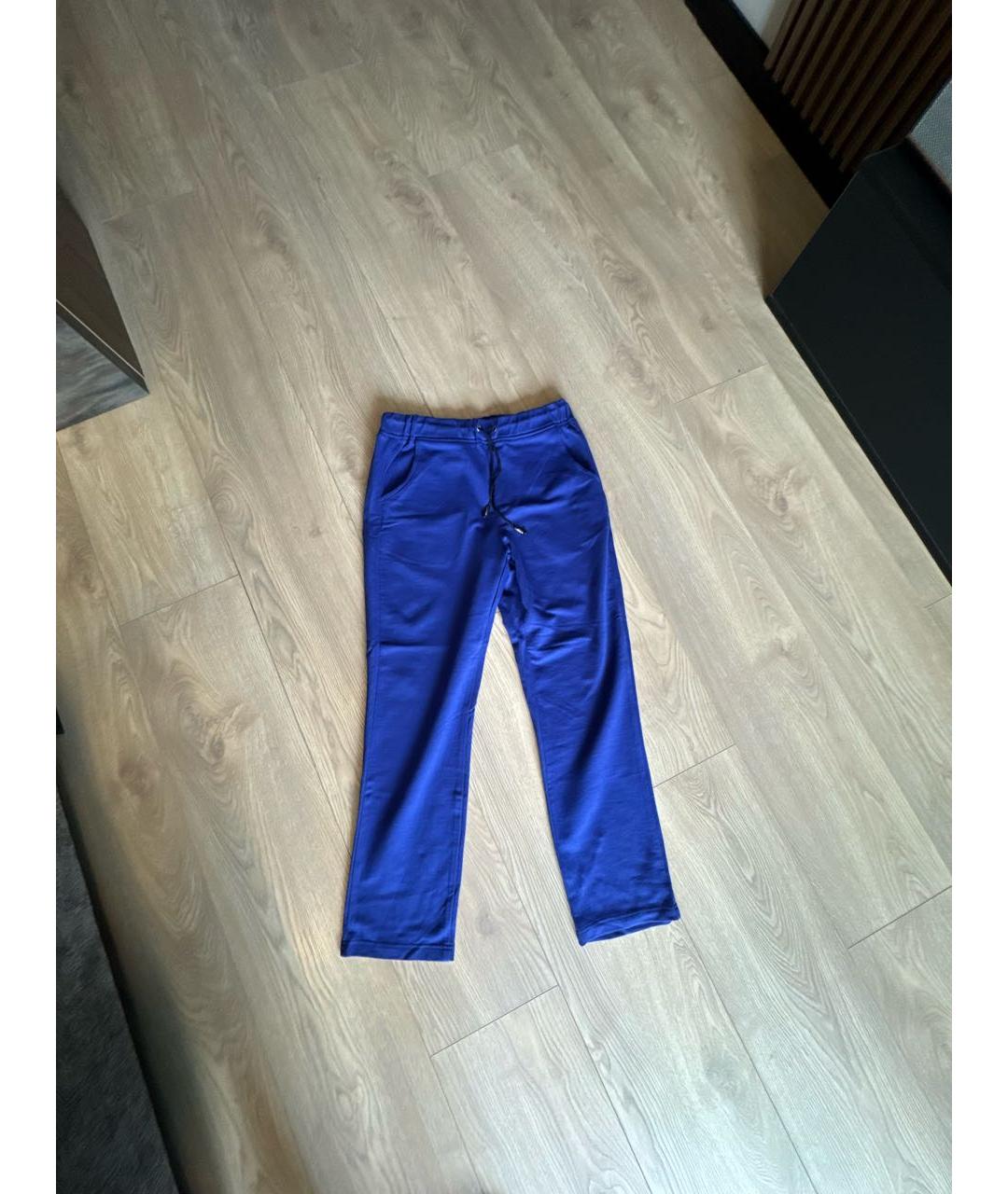 BILLIONAIRE Синий хлопко-эластановый спортивный костюм, фото 2