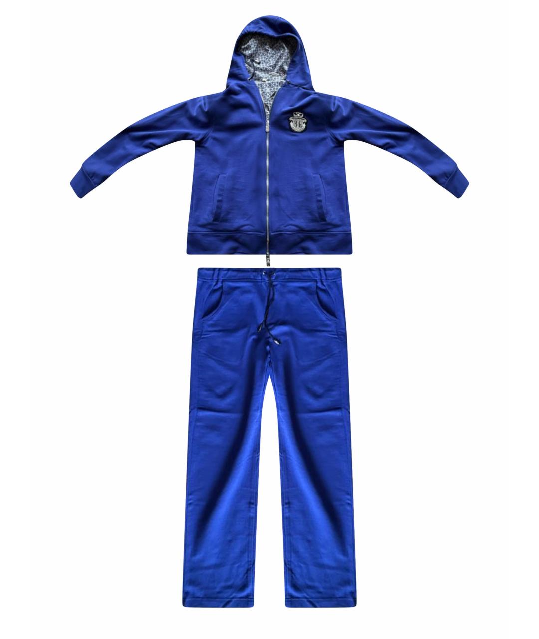 BILLIONAIRE Синий хлопко-эластановый спортивный костюм, фото 1