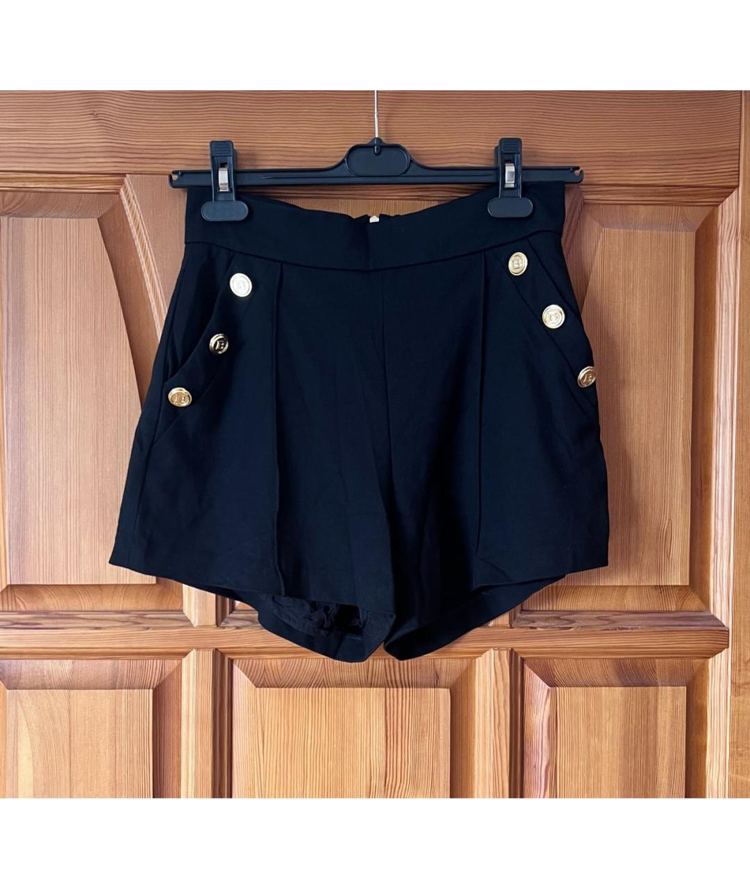 BALMAIN Черные шорты, фото 4