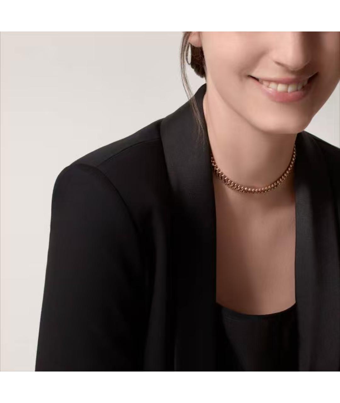 CARTIER Золотое колье из розового золота, фото 3