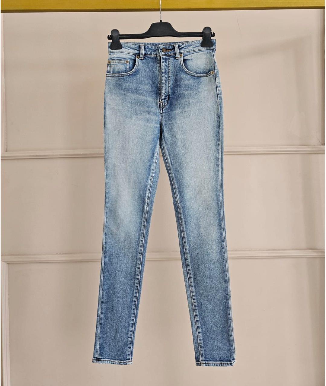 SAINT LAURENT Джинсы слим, фото 9