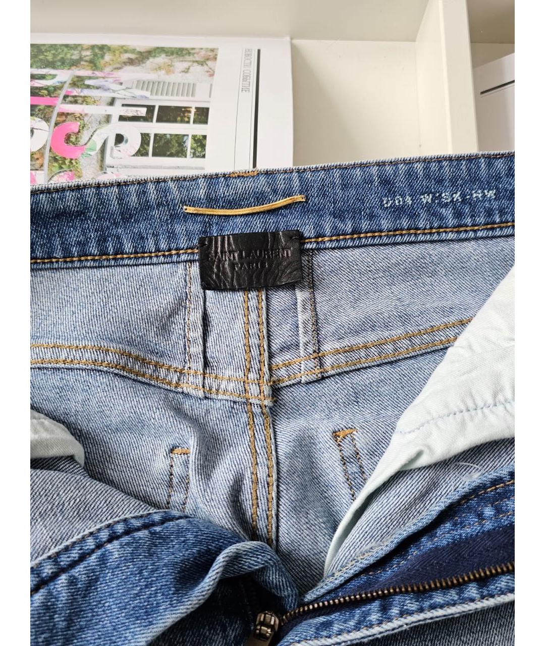 SAINT LAURENT Джинсы слим, фото 3