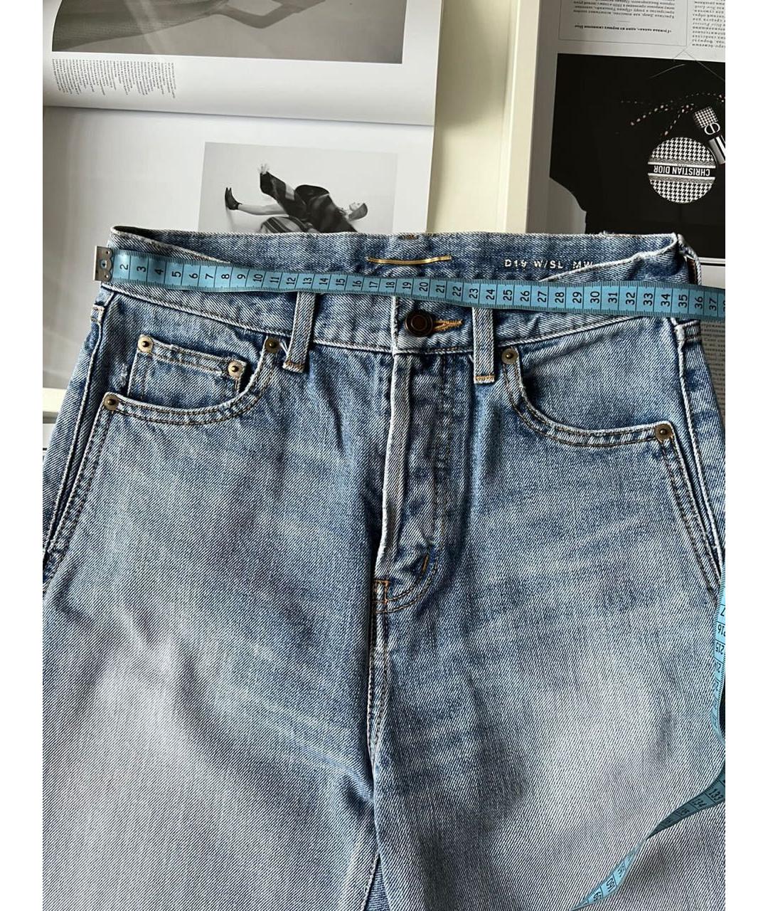 SAINT LAURENT Джинсы слим, фото 5