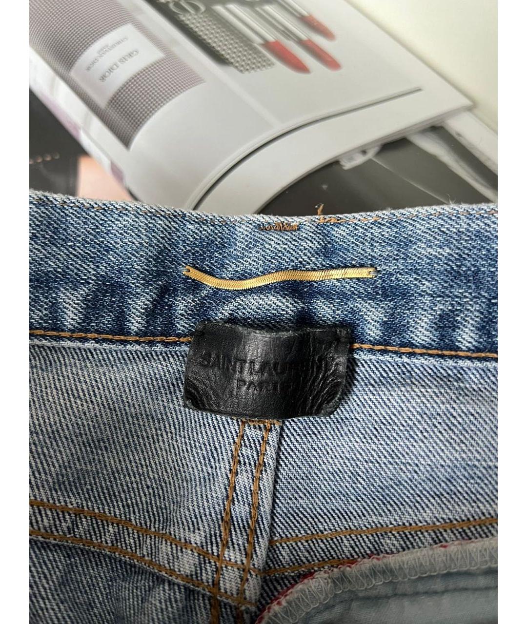 SAINT LAURENT Джинсы слим, фото 3