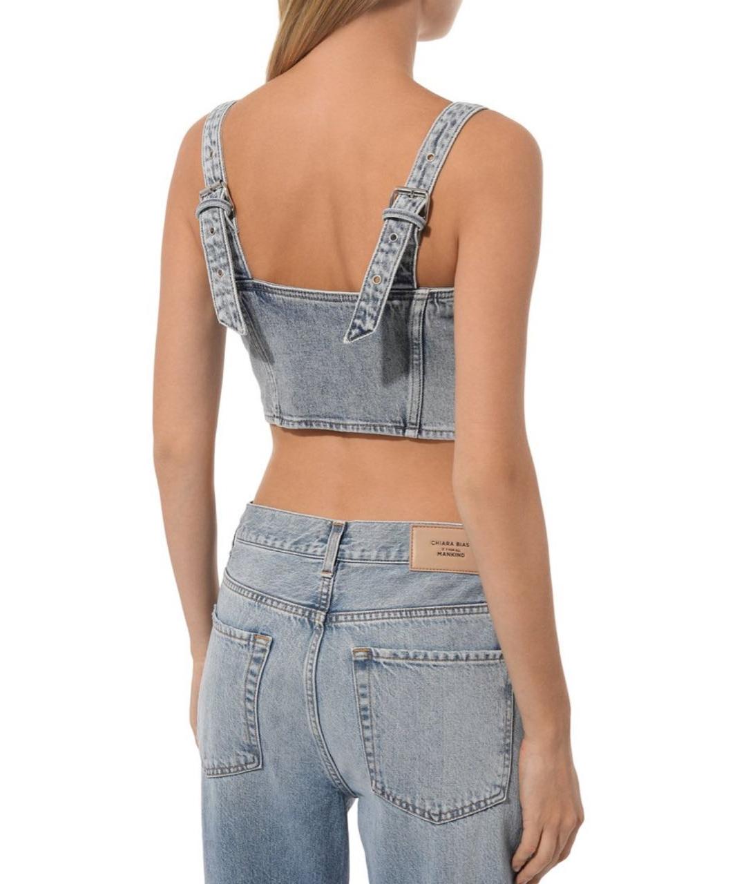 7 FOR ALL MANKIND Деним корсет, фото 3