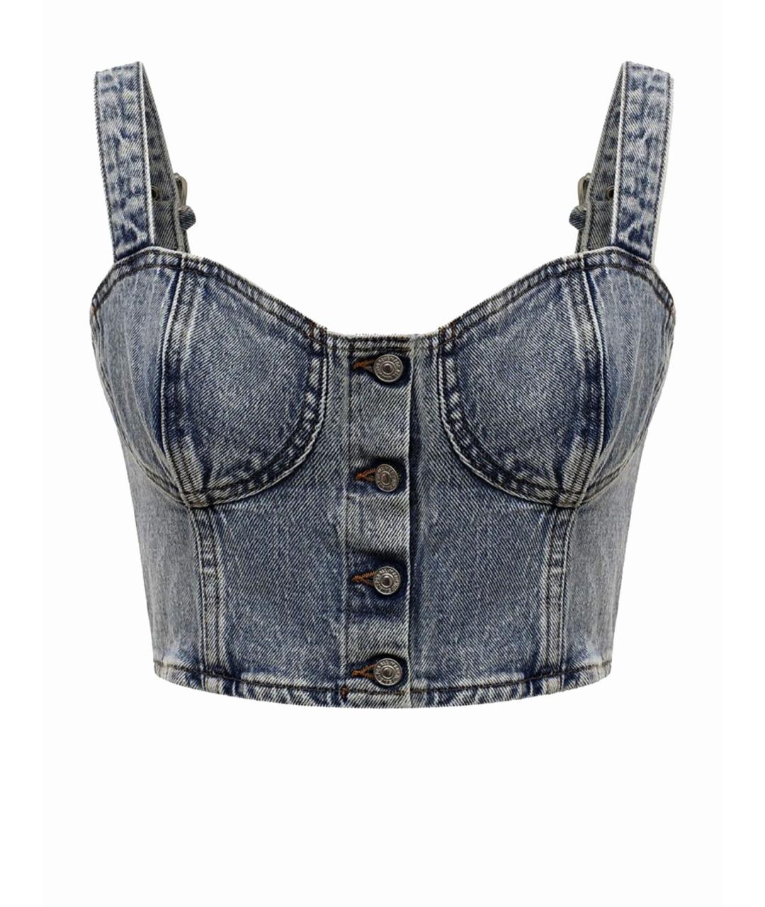 7 FOR ALL MANKIND Деним корсет, фото 1