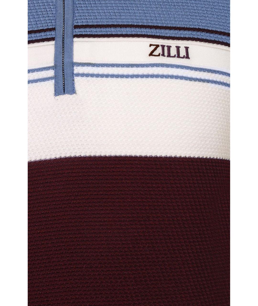 ZILLI Хлопковое поло с коротким рукавом, фото 5