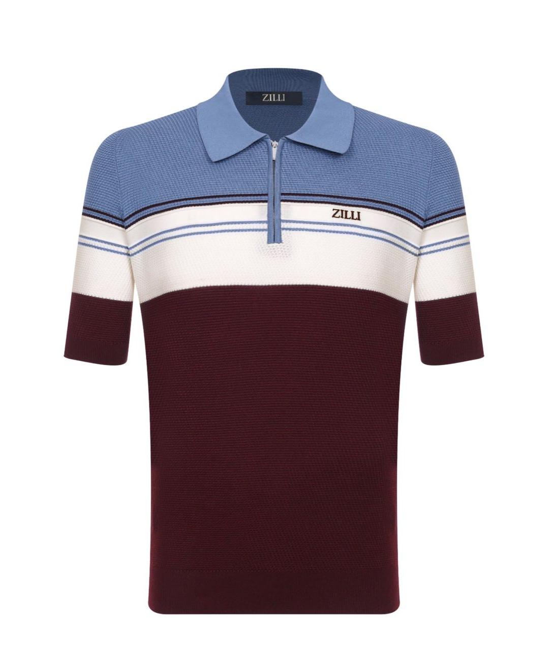 ZILLI Хлопковое поло с коротким рукавом, фото 1