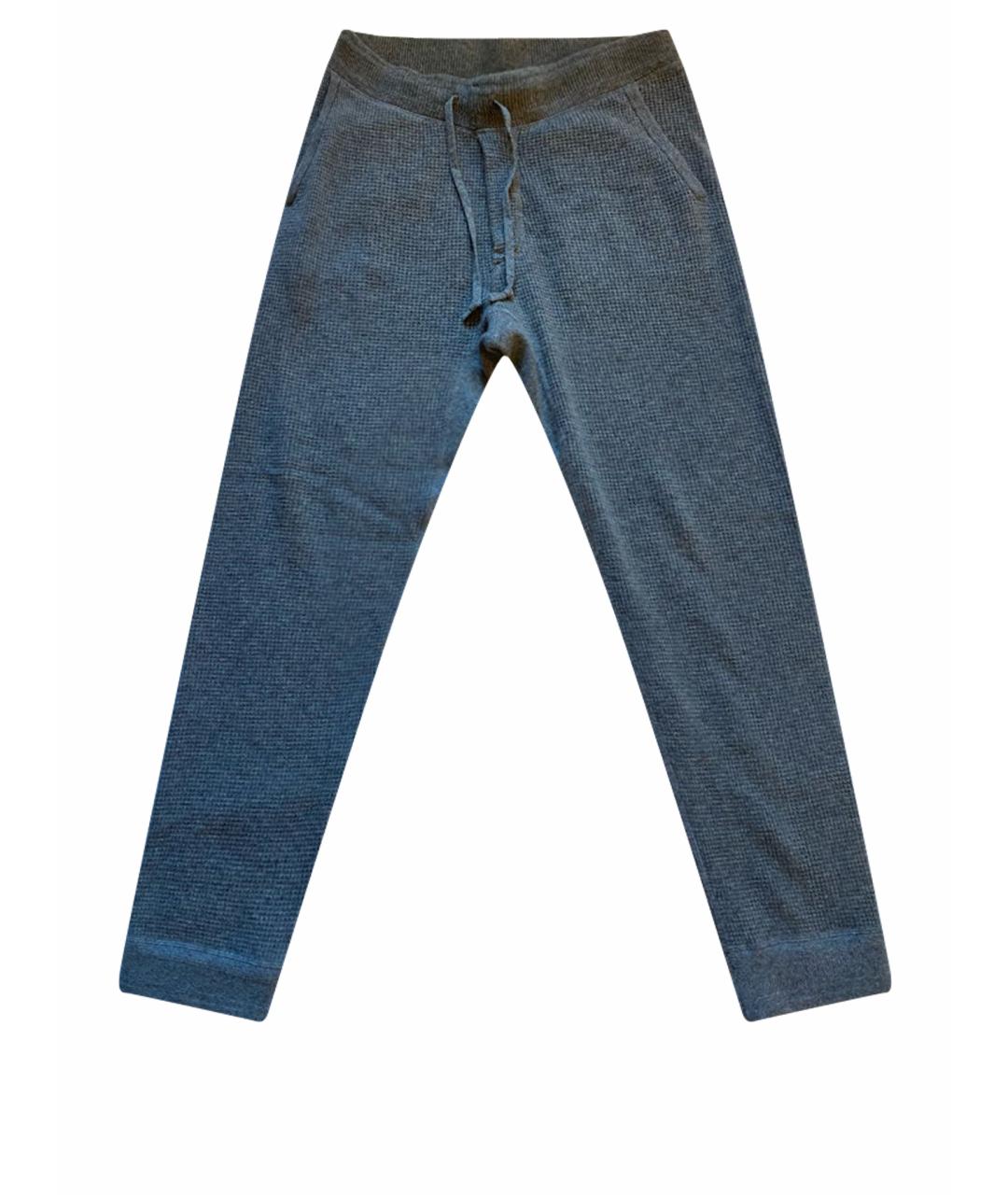 POLO RALPH LAUREN Серые кашемировые повседневные брюки, фото 1