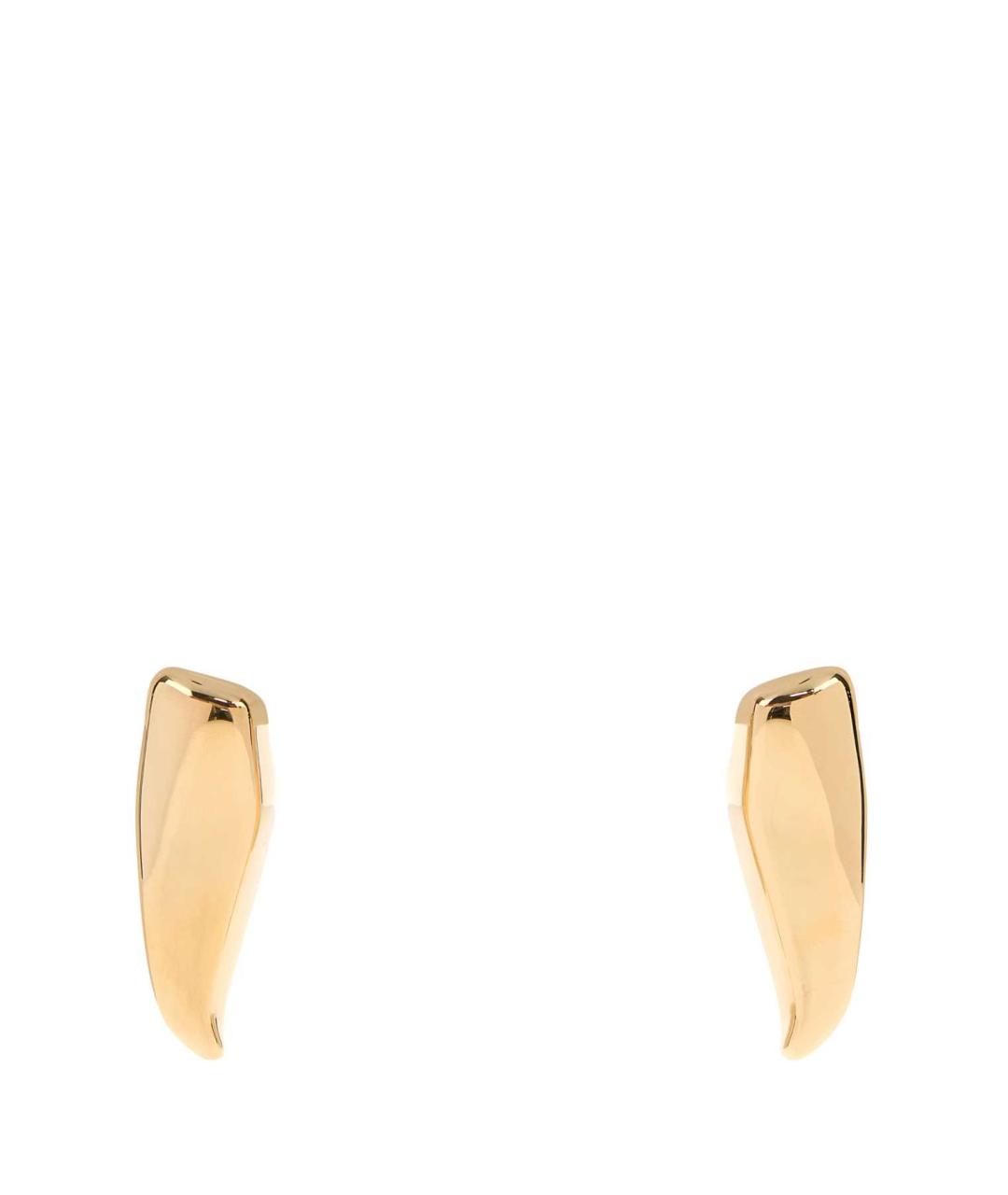 BOTTEGA VENETA Золотые серебряные серьги, фото 1