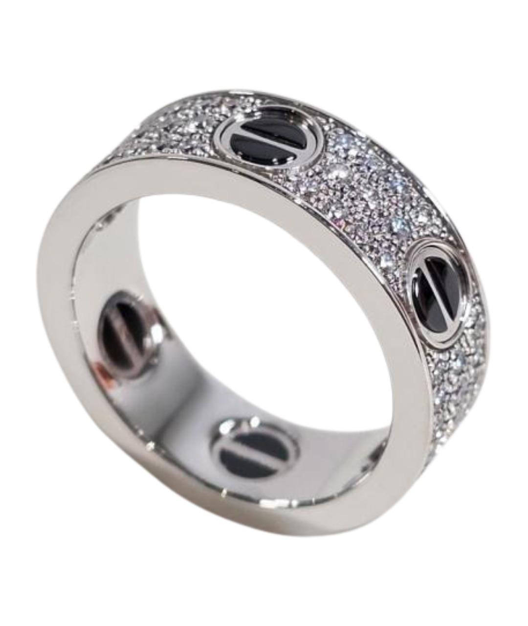 CARTIER Серебряное кольцо из белого золота, фото 1
