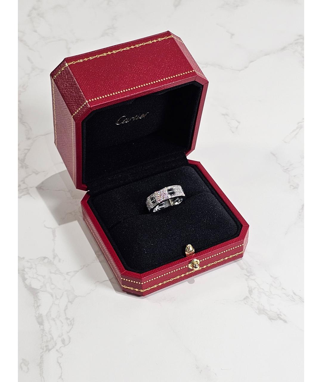 CARTIER Серебряное кольцо из белого золота, фото 2