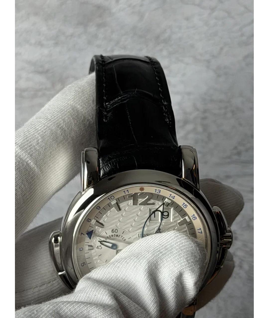 Ulysse Nardin Белые платиновые часы, фото 5