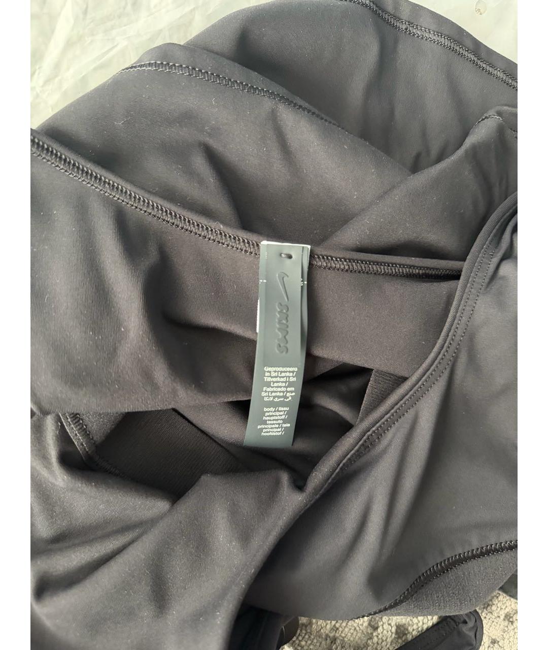 SKIMS Черная полиэстеровая майка, фото 6