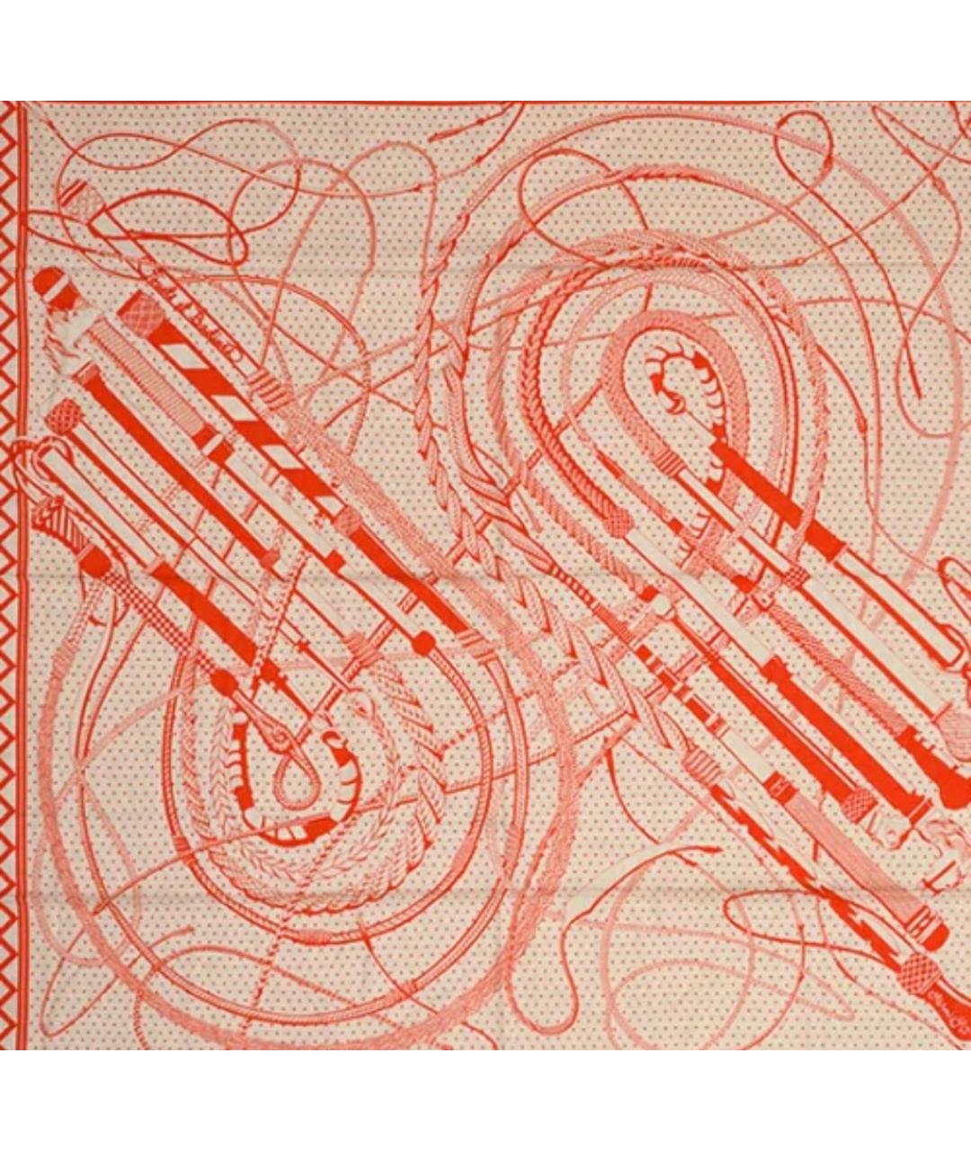 HERMES Мульти кашемировый платок, фото 5